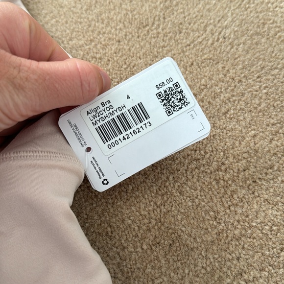 NWT lululemon align reversible bra - Picture 2 of 3